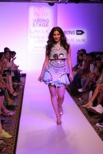 Sophie Choudry walk the ramp for Papa Dont Preach Show at Lakme Fashion Week 2015 Day 5 on 22nd March 2015